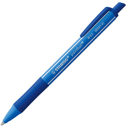 PENNE A SFERA POINTBALL STABILO FUSTO ULTRAMARINE BLU 6033/1-41